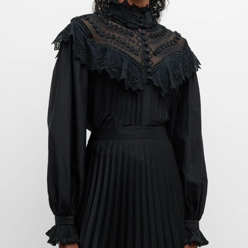 Kobi Halperin Athena Blouse Black